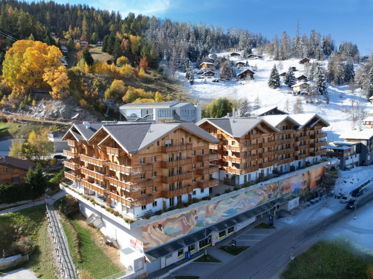 Apartment T-Resort La Tzoumaz 4p8 vue vallée Extérieur photo