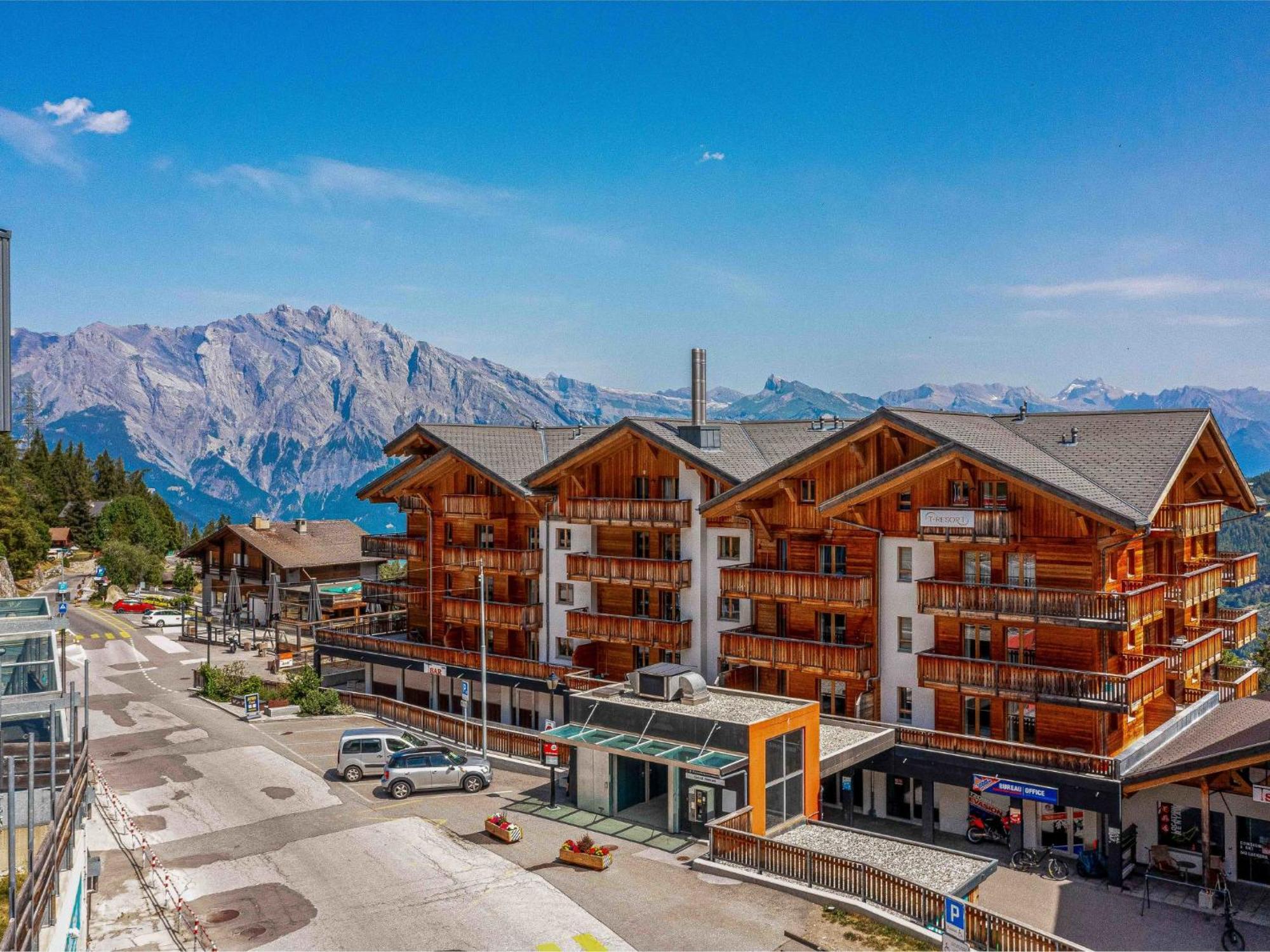 Apartment T-Resort La Tzoumaz 4p8 vue vallée Extérieur photo